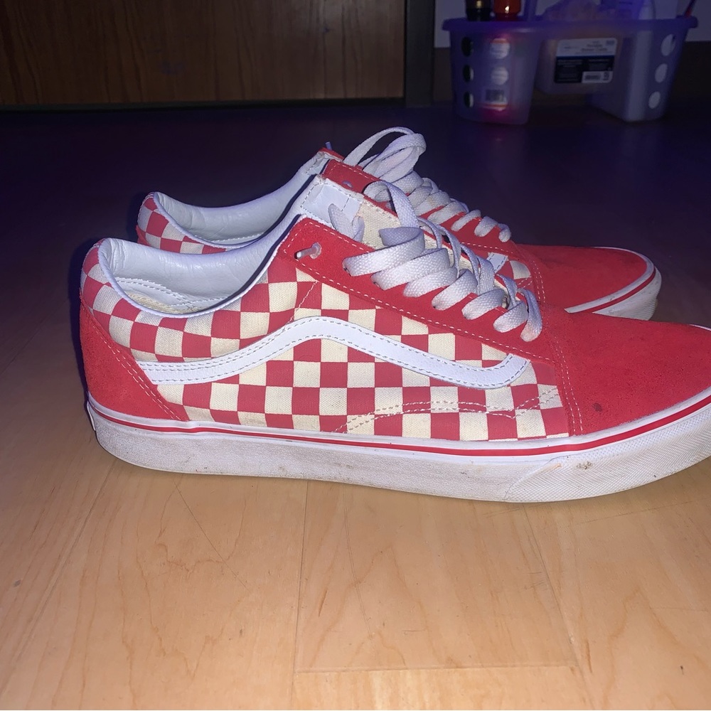 Vans Old Skool Red Checkered